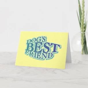 Carte Chandails et cadeaux du meilleur ami du chien