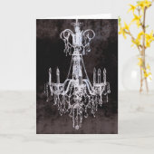 Carte Chandelier (Fleur jaune)