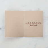 Carte Chandelle de couronne modifiable et Joyeux Noël d' (Intérieur)