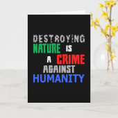 Carte Changement climatique Terre Future Planète CO2 Idé (Fleur jaune)