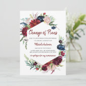 Carte Changement de plans Bourgogne Fête des mariées Ros (Debout devant)