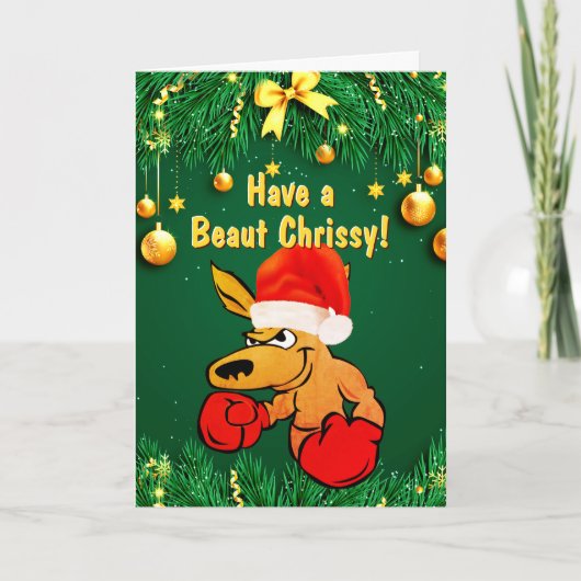 Carte Changer De Texte, Avoir Un Beaut Chrissy, Kangaroo (Devant)