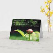 Carte Changer le monde (Fleur jaune)