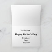 Carte Changer le texte Ajouter un nom Train à vapeur Bon (Intérieur)