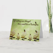 Carte Changez la citation de papillon (Devant)
