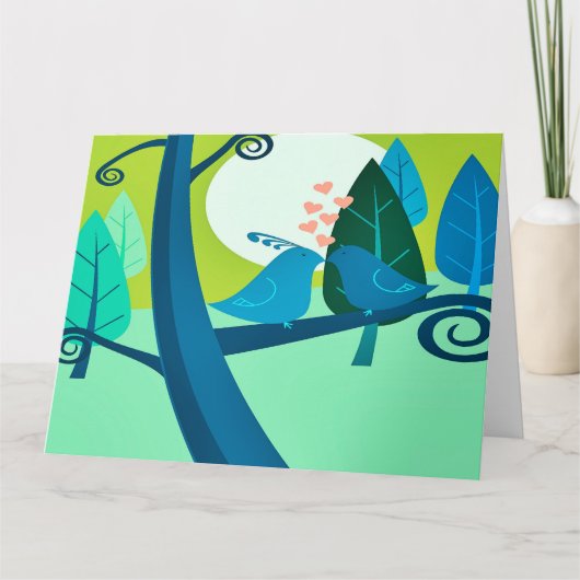 Carte Chanson amoureuse (Devant)