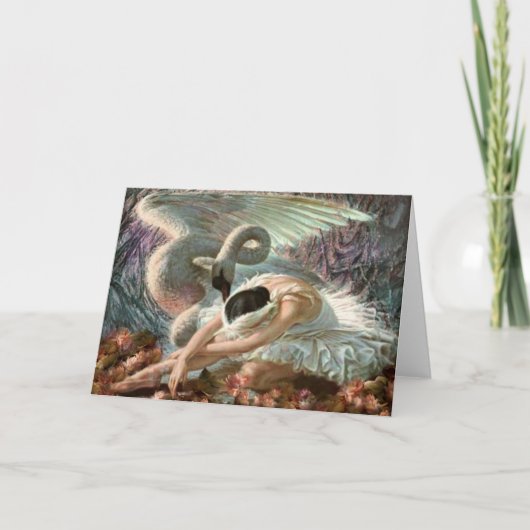 Carte Chanson de cygne (Devant)