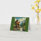 Carte Chant Bigfoot (Fleur jaune)