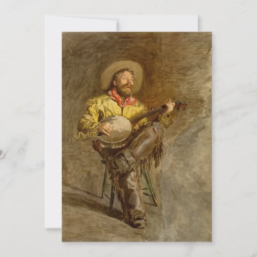 Carte Chant de cowboy | Thomas Eakins (Devant)