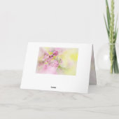 Carte Chant de Fête des Mères de Salomon 2:12 Bible Vers (Dos)