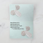 Carte Chant Hamster-Gram Voeux d'anniversaire (Intérieur)