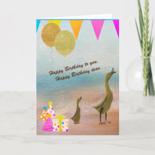 CARTE CHANTER ET MERRIER POUR UN JOLI ANNIVERSAIRE