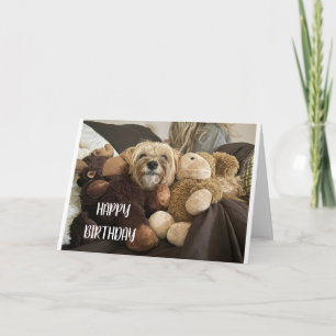 CARTE CHANTER *JOLI ANNIVERSAIRE* JUSTE POUR * VOUS*