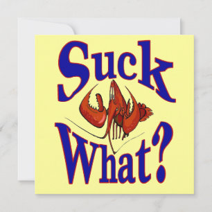 Carte Chanter quel écrevisse