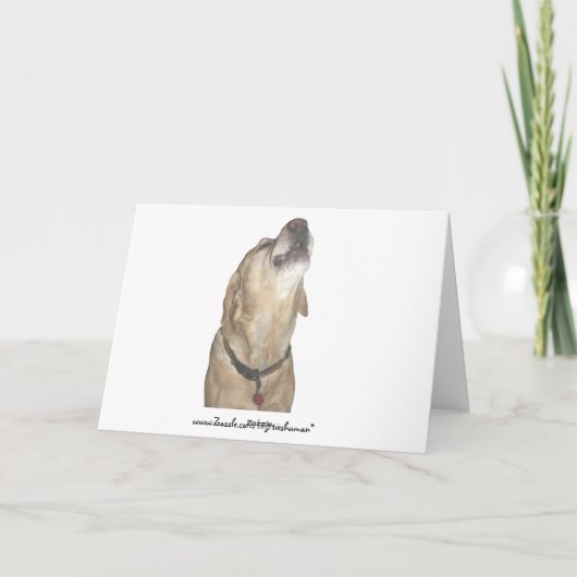 Carte Chanter tes compliments (Dos)