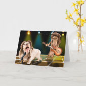 Carte chanteurs (Fleur jaune)