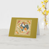 Carte Chanticleer (Fleur jaune)