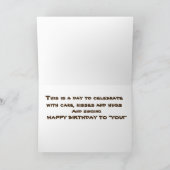 CARTE CHANTONS "HEUREUX ANNIVERSAIRE" ***À VOUS*** ENFAN (Intérieur)