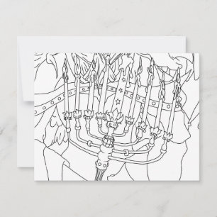 Carte Chanukah Angel