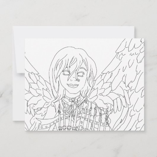 Carte Chanukah Angel (Devant)