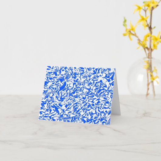 Carte Chaos Bleu..... (Fleur jaune)