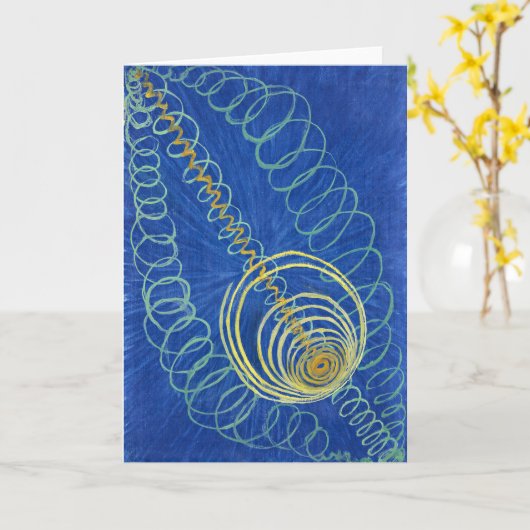 Carte Chaos primitif 16 | Hilma af Klint | (Fleur jaune)