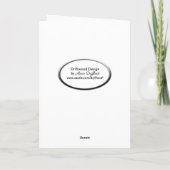 Carte Chapeau anniversaire (Dos)