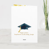 Carte Chapeau au diplômé ! (Dos)