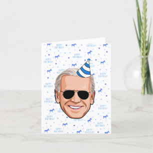 Carte Chapeau d'anniversaire de Joe Biden
