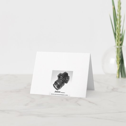 Carte Chapeau de Beaver Notecard (Dos)