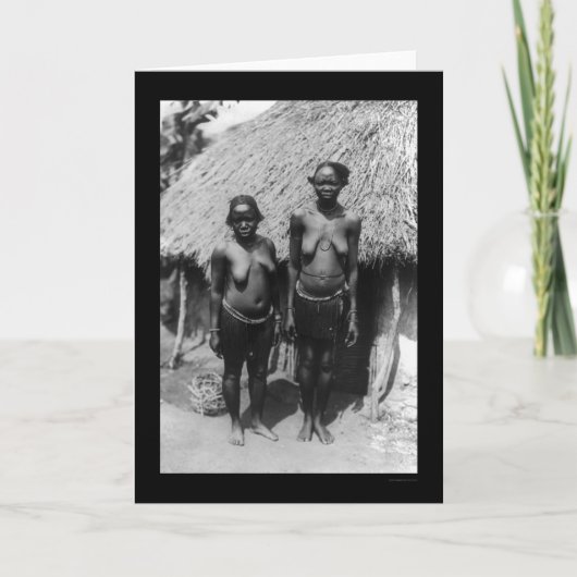 Carte Chapeau soudanais de Nubian 1920 (Devant)