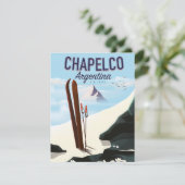 Carte Chapelco Argentine à Ski (Debout devant)