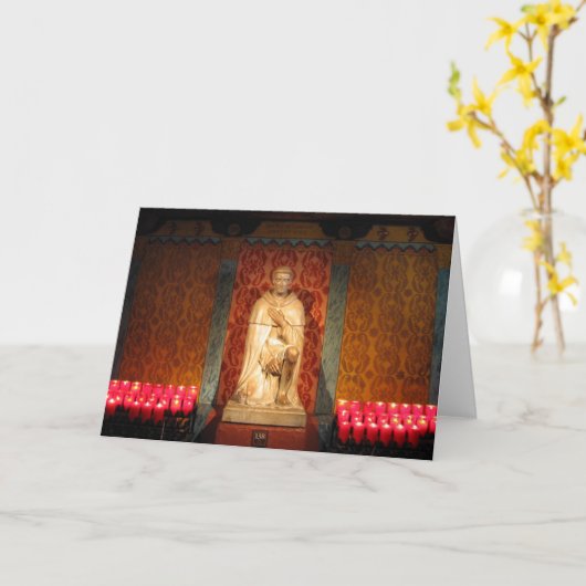 Carte Chapelle St. Peregrine, San Juan Capistrano, Calif (Fleur jaune)