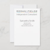 Carte Chappy Chapstick pour R + F (Dos)