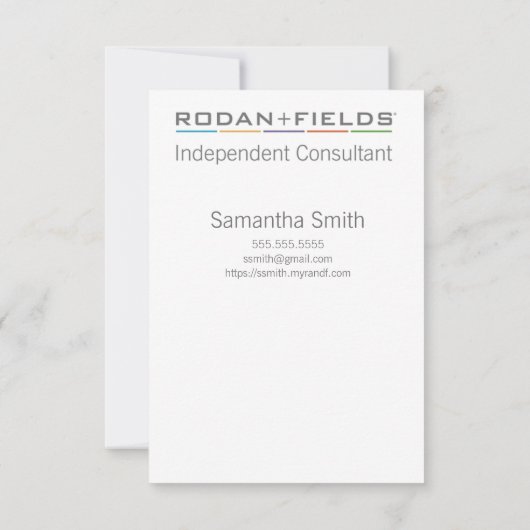 Carte Chappy Chapstick pour R + F (Dos)