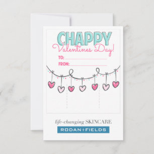 Carte Chappy Chapstick pour R + F