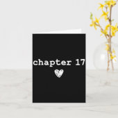 Carte Chapter 17 _ Book Lovers Readers &amp; Aus 17th Bi (Fleur jaune)