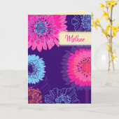 Carte Chaque année Plus belle-carte d'anniversaire pour  (Fleur jaune)