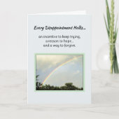 Carte Chaque Déception Se Déroule... (Devant)