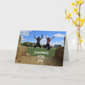 CARTE CHAQUE FOIS QUE JE DEVIENS UN AN PLUS ÂGÉ, VOUS LE (Fleur jaune)