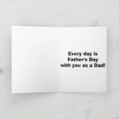 CARTE CHAQUE JOUR, C'EST LA FÊTE DES PÈRES AVEC "VOUS" C (Intérieur)