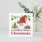 Carte Chaque Jour Est Noël (Debout devant)