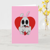 Carte Chaque lapin a besoin d'un Boo (Fleur jaune)