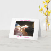 Carte Chaque lapin a besoin, un certain lapin un jour ou (Fleur jaune)