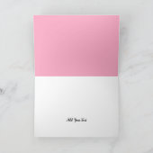 Carte Chaque Lapin M'Aime ! Bunny Girl (Intérieur)