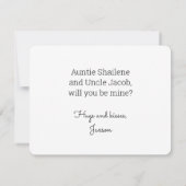 Carte Chaque Prince a besoin de beaux-parents (Dos)