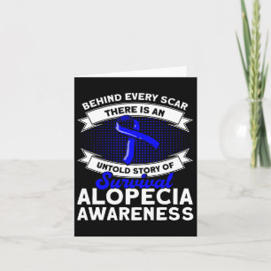 Carte Chaque Scar Untold Story soutient Alopecia Awarene