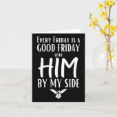 Carte Chaque Vendredi Est Bon Avec Lui À Mes Côtés Pâque (Fleur jaune)