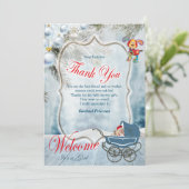 Carte Char de vacances pour bébé vous (Debout devant)