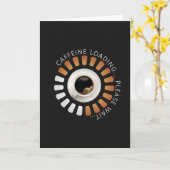 Carte Chargement de caféine (Fleur jaune)